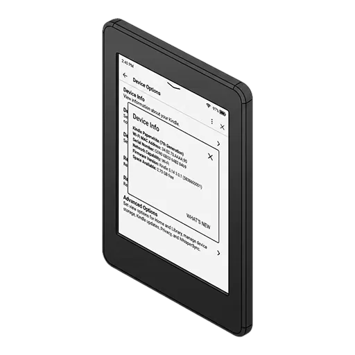 Amazon アマゾン Kindle Paperwhite 2のピクセルアート