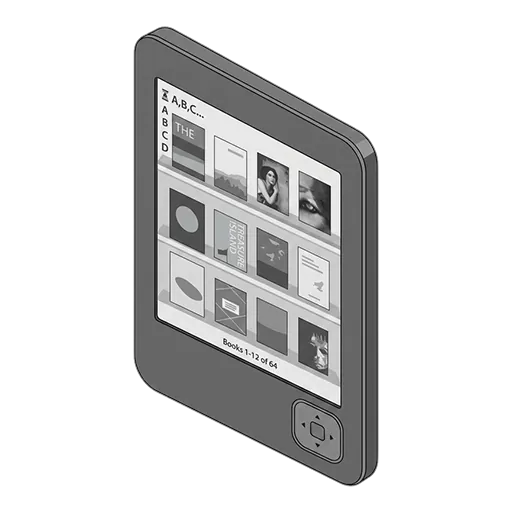 Kobo eReader（初代）のピクセルアート