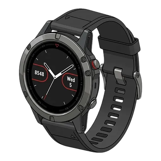 Garmin Fenix 5 pixel art