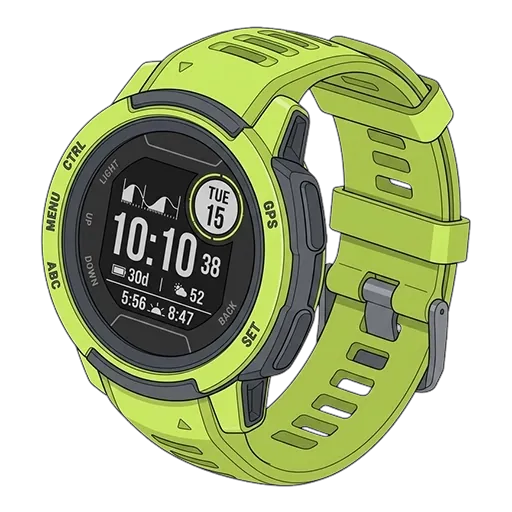 Garmin ガーミン Instinct 2のピクセルアート