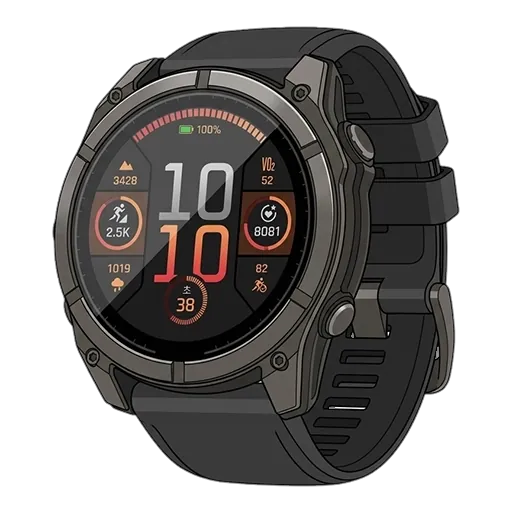 Garmin ガーミン fēnix 8のピクセルアート