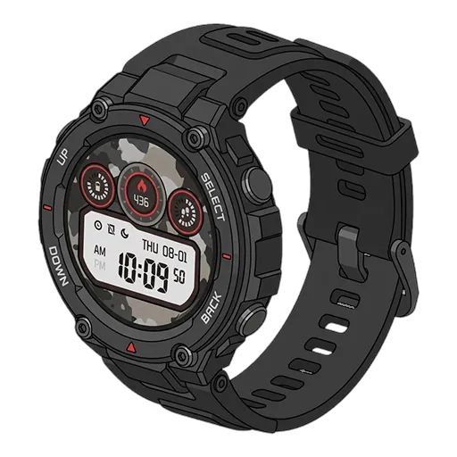 Amazfit T-Rexのピクセルアート