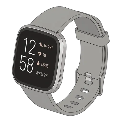 Fitbit Versa 2 pixel art