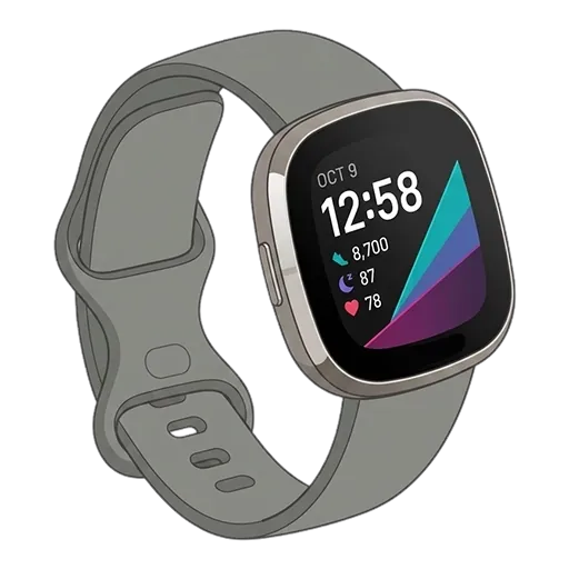 Fitbit フィットビット Senseのピクセルアート