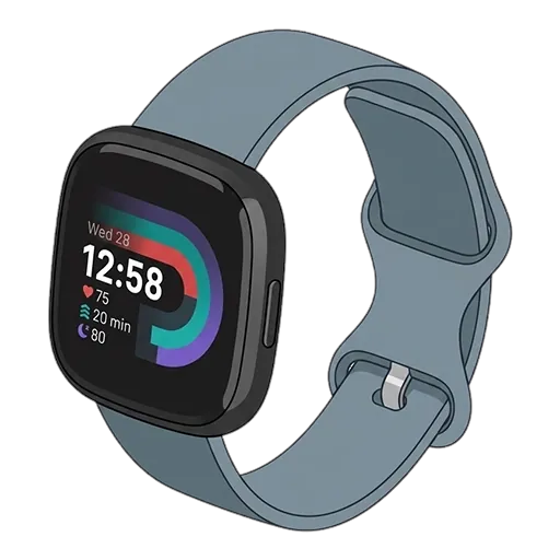 Fitbit Versa 4 pixel art