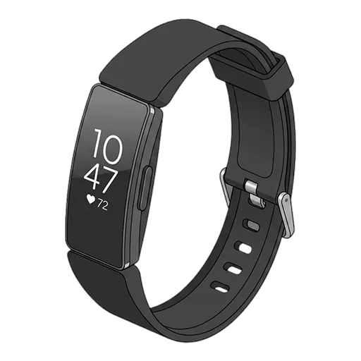 Fitbit フィットビット Inspire HRのピクセルアート