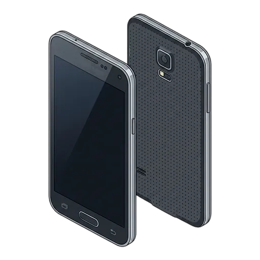 Samsung Galaxy S5 mini pixel art