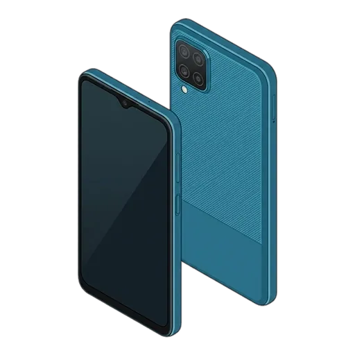 Samsung Galaxy A12 pixel art