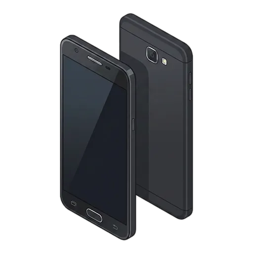 Samsung Galaxy J7 Prime pixel art