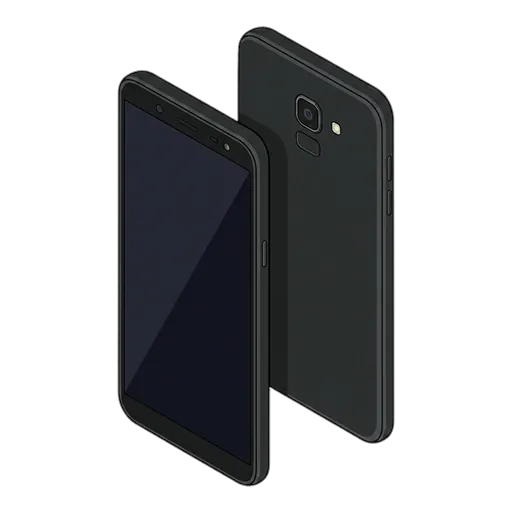 Samsung Galaxy J6 pixel art