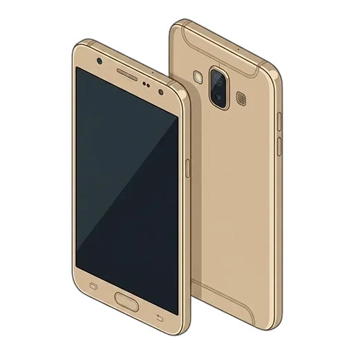 Samsung Galaxy J7 Duo pixel art