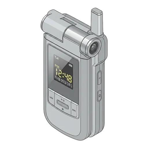 삼성 애니콜 애니콜 SPH-W5100 픽셀아트