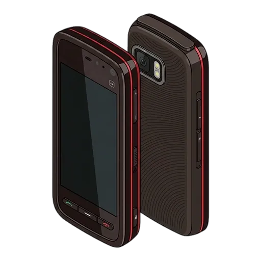 Nokia 5800 XpressMusic pixel art