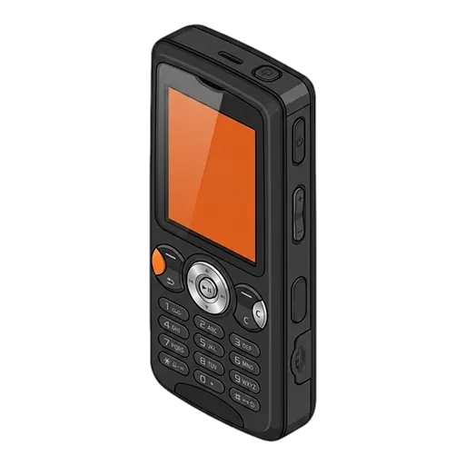 Sony Ericsson W810i pixel art