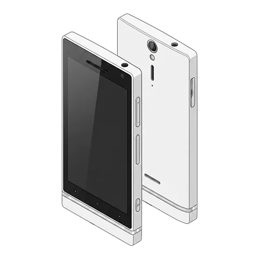Sony Xperia S pixel art