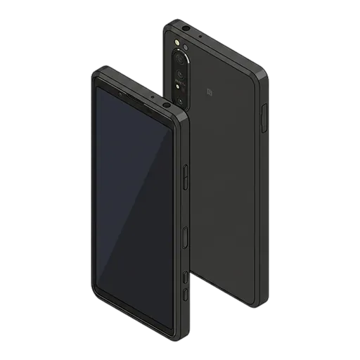 Sony Xperia Pro pixel art