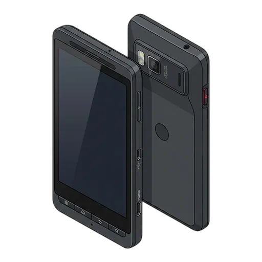 Motorola Droid X pixel art