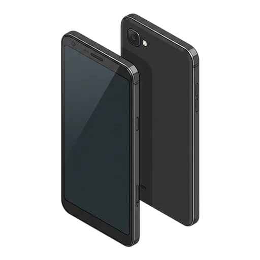 LG Q6 pixel art