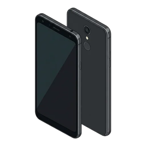 LG Q7 pixel art