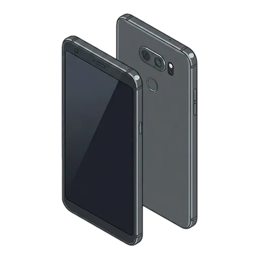 LG Q8 (2018) pixel art