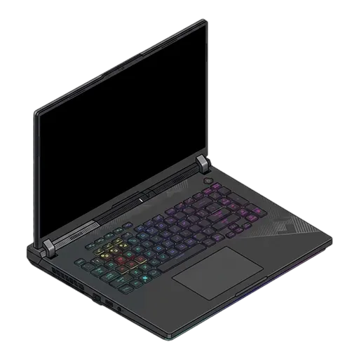 에이수스 ROG 스트릭스 스카 G18 픽셀아트