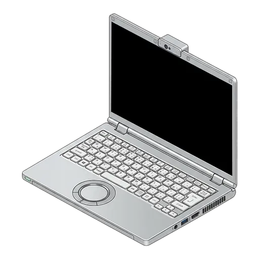 파나소닉 렛츠노트 FV1 픽셀아트