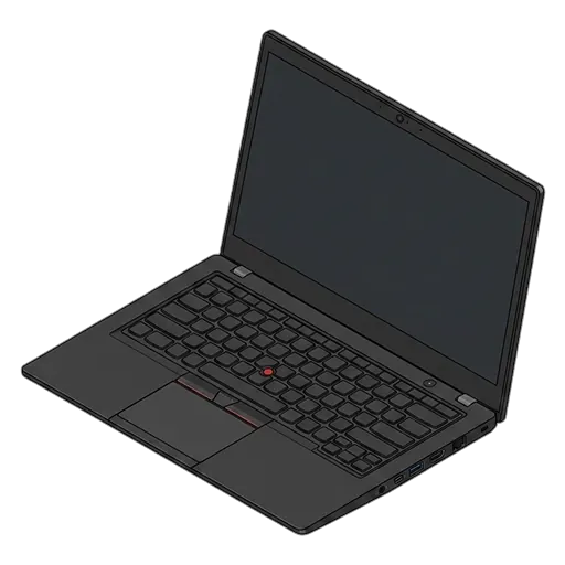 Lenovo ThinkPad X1 Carbon (3rd gen) pixel art