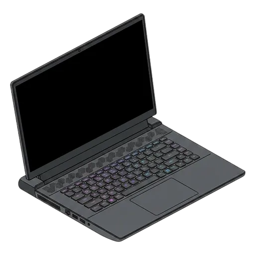 Alienware m18 R2のピクセルアート