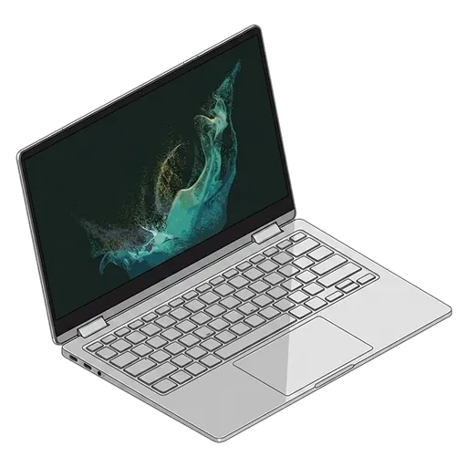 Samsung Galaxy Book2 Pro 360 pixel art