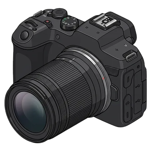 캐논 EOS R7 픽셀아트
