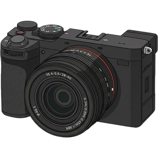 ソニー α7C IIのピクセルアート