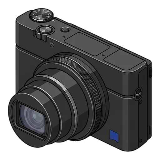 소니 RX100 VII 픽셀아트