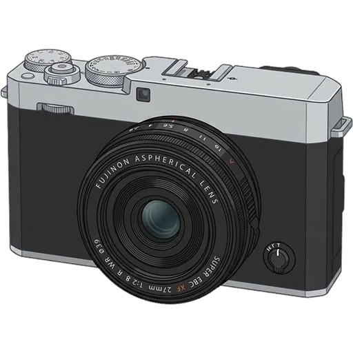 후지필름 X-E4 픽셀아트