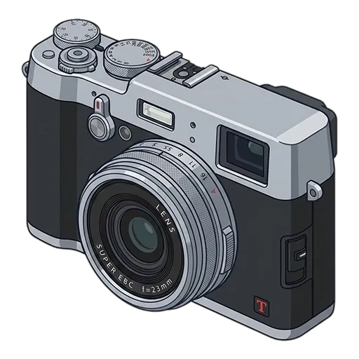 후지필름 X100T 픽셀아트