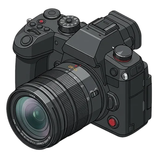 파나소닉 루믹스 GH6 픽셀아트