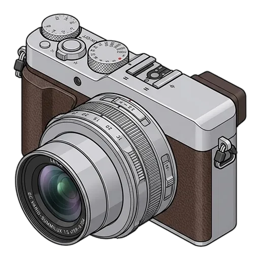 파나소닉 루믹스 LX100 II 픽셀아트