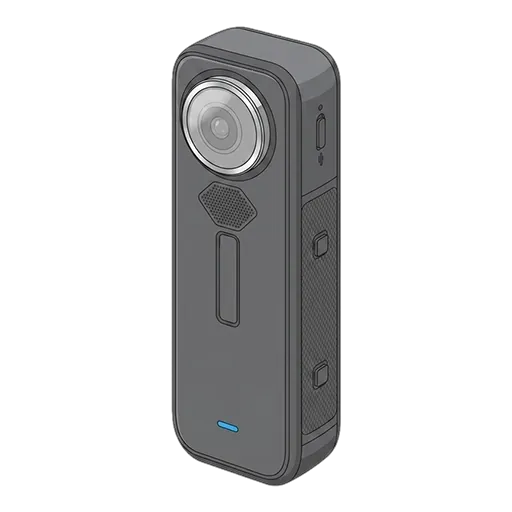 Insta360 X5のピクセルアート