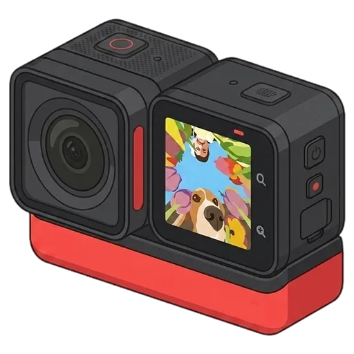 인스타360 원 RS 픽셀아트