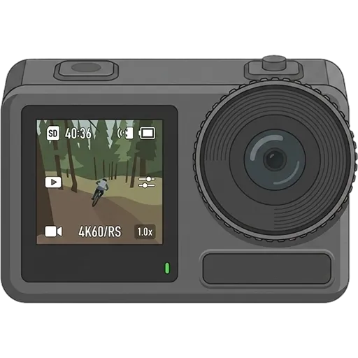 DJI 오즈모 액션 3 픽셀아트
