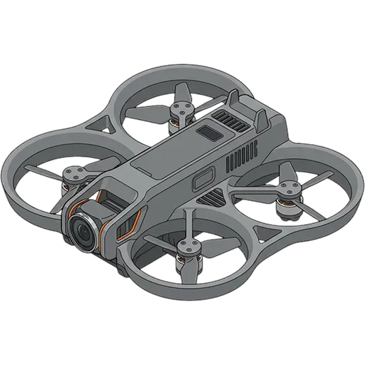 DJI Avata 2のピクセルアート