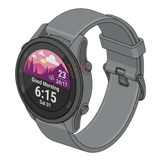 Garmin Forerunner 255 pixel art