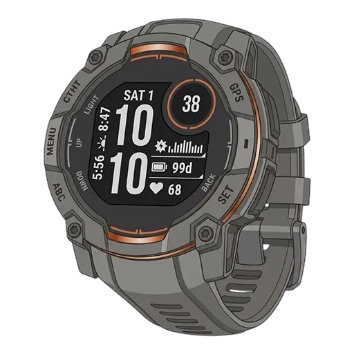 Garmin ガーミン Instinct 3のピクセルアート