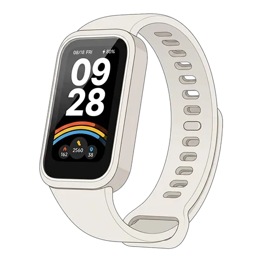 シャオミ Smart Band 9のピクセルアート