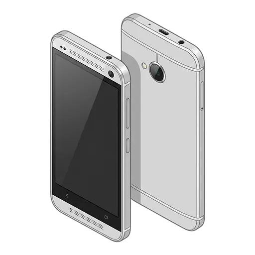 HTC 원 미니 픽셀아트