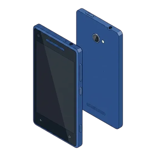 HTC Windows Phone 8X pixel art