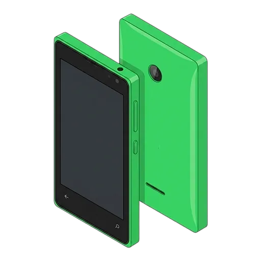 マイクロソフト/ノキア マイクロソフト／ノキア Lumia 435のピクセルアート
