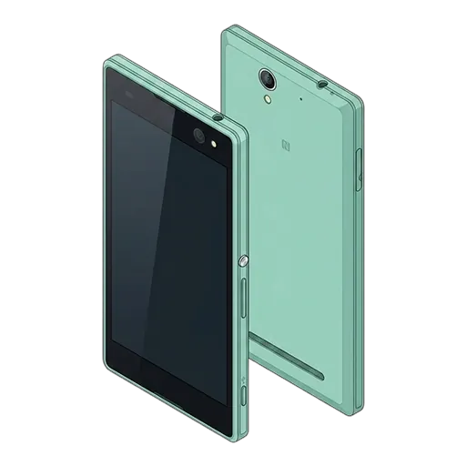 Sony Xperia C3 pixel art
