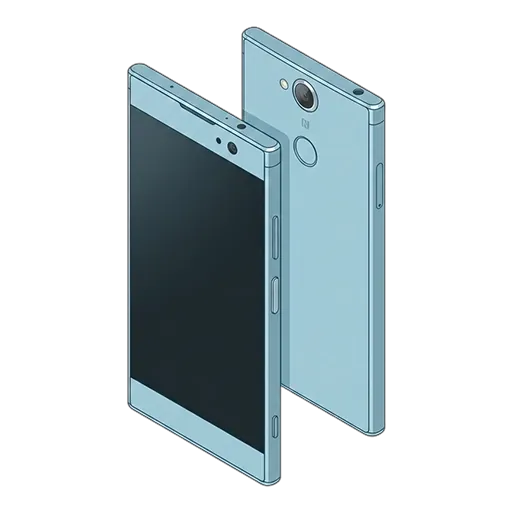 Sony Xperia XA2 pixel art