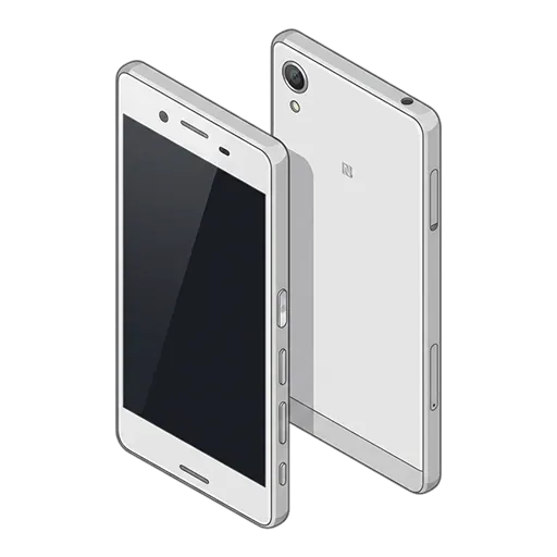 Sony Xperia X pixel art