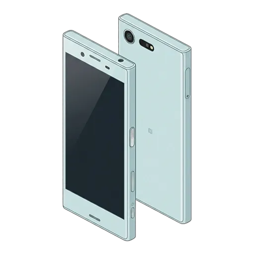 Sony Xperia X Compact pixel art